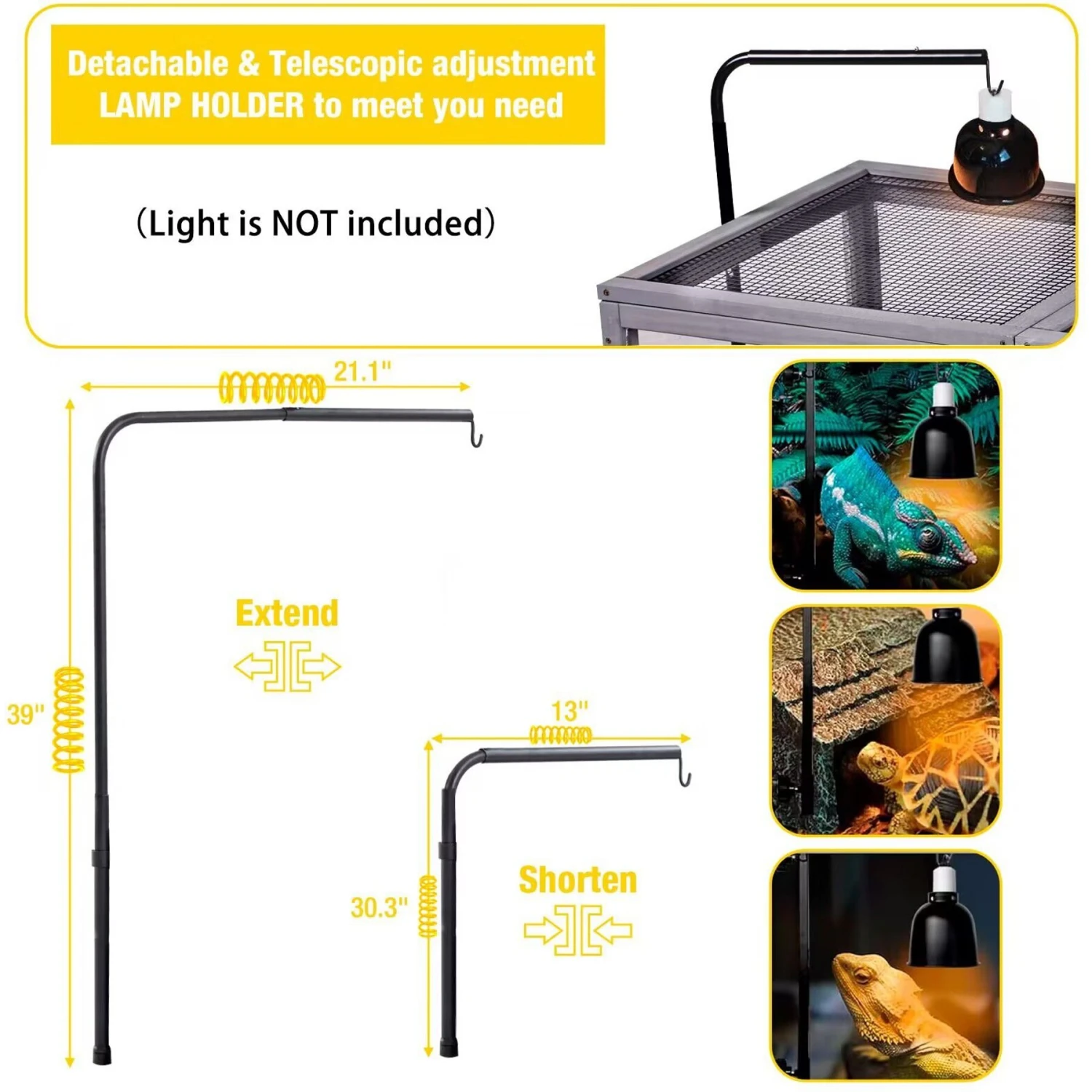 Aivituvin 12.4-in Indoor & Outdoor Wood Tortoise House - Image 4
