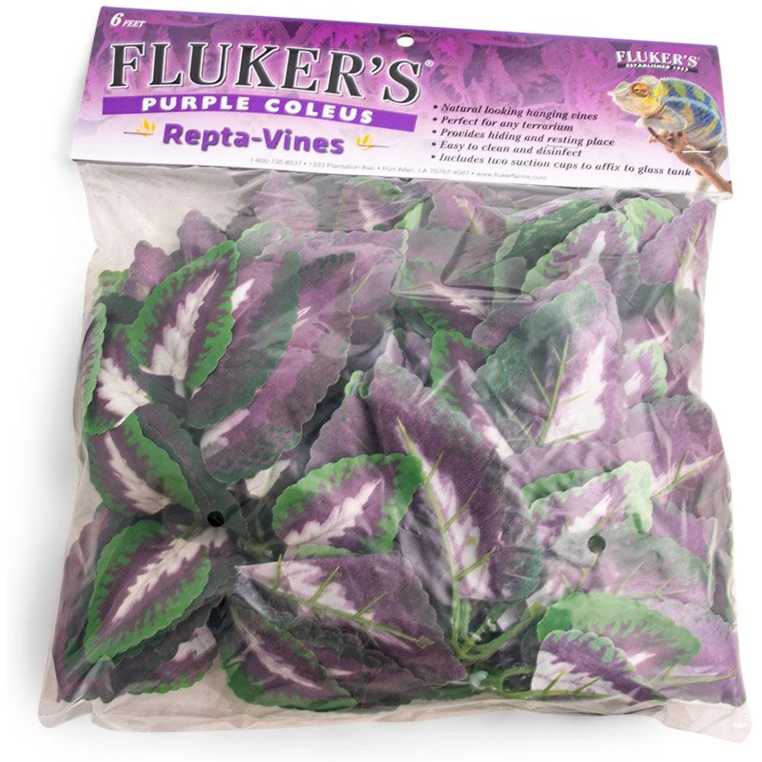 Fluker's Repta-Vines Reptile Terrarium Décor, 6-ft