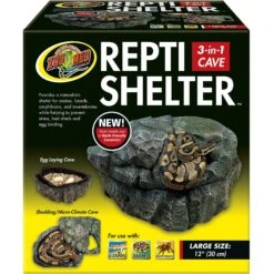 Zoo Med Repti Shelter 3-in-1 Cave Reptile Hideout