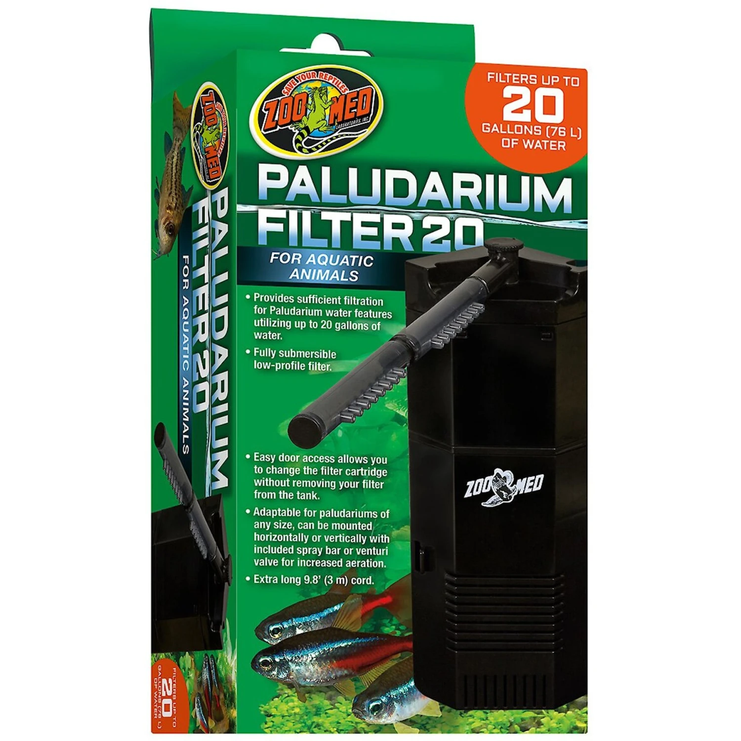 Zoo Med Paludarium Filter