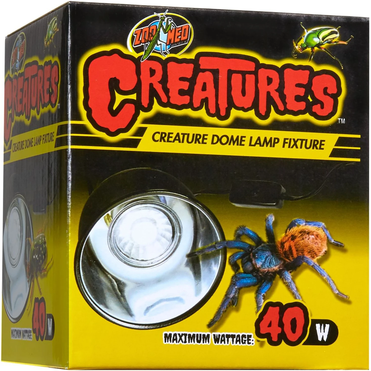 Zoo Med Creatures Creature Dome Reptile Lamp Fixture, 40W