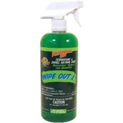 Zoo Med Wipe Out 1 Reptile Maintenance Antibacterial Cleaner, 32-oz
