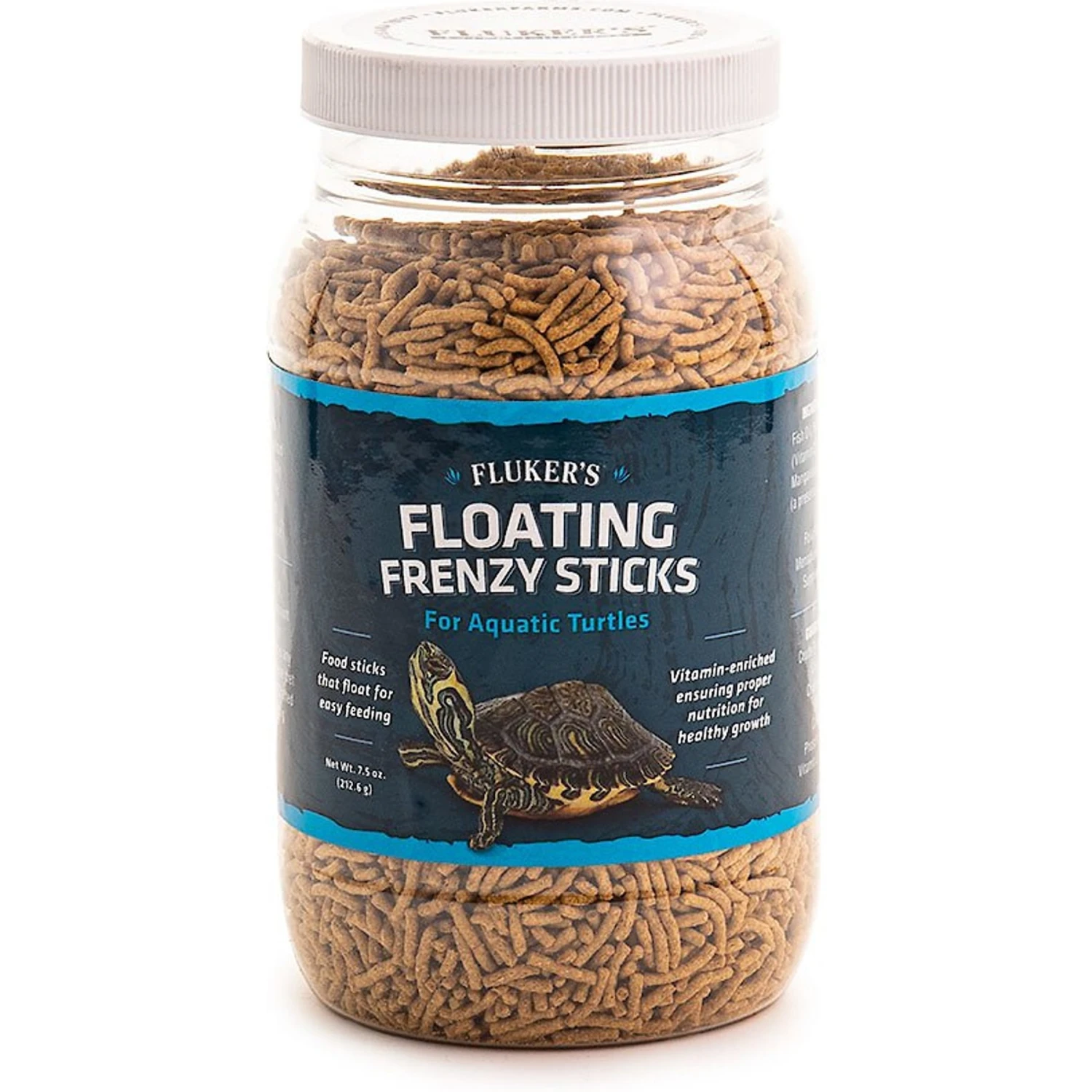 Fluker's Floating Frenzy Sticks Aquatic Turtle Food, 7.5-oz Bag - Image 2