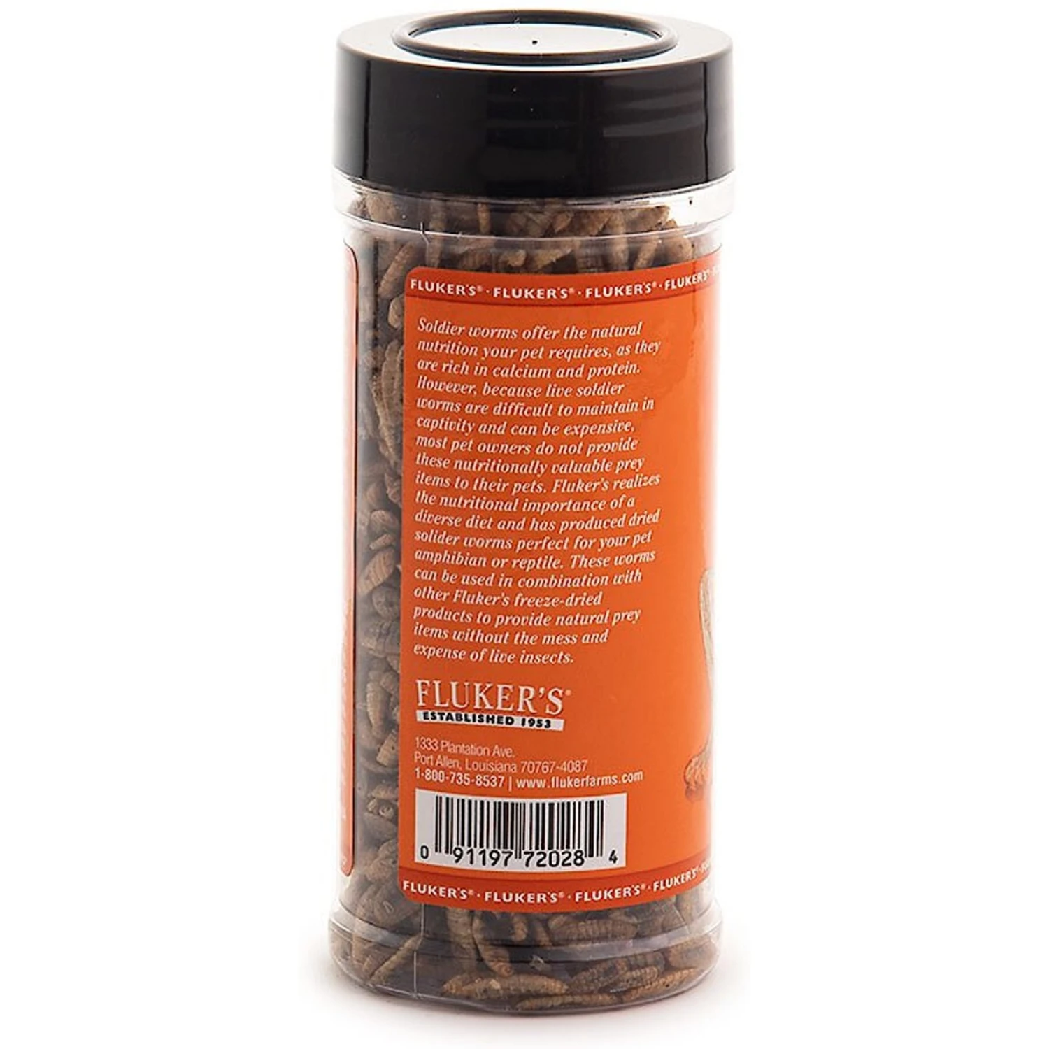 Fluker's Dried Soldierworms Reptile Food, 2.2-oz Bag - Image 4