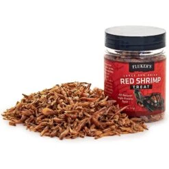 Fluker's Large Sun-Dried Red Shrimp Reptile Treat