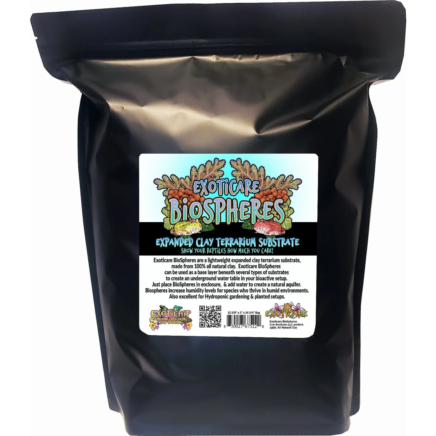 Exoticare BioSpheres Reptile Substrate 6-lb Bag
