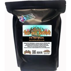 Exoticare Exotic Rice Hulls Arid Reptile Bedding, 2-lb Bag