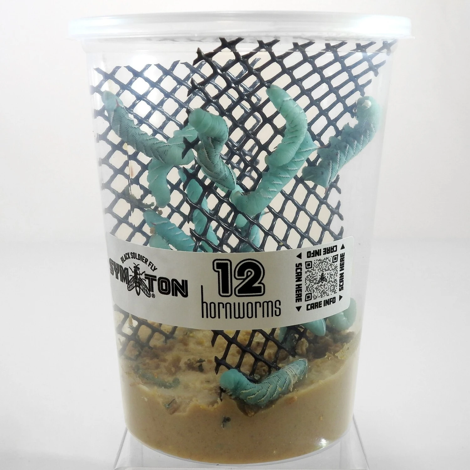 Symton Hornworms Reptile Food, 12 Count - Image 2