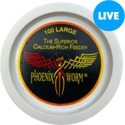 ABDragons Live Phoenix Worms Reptile, Bird, Fish & Small Pet Food
