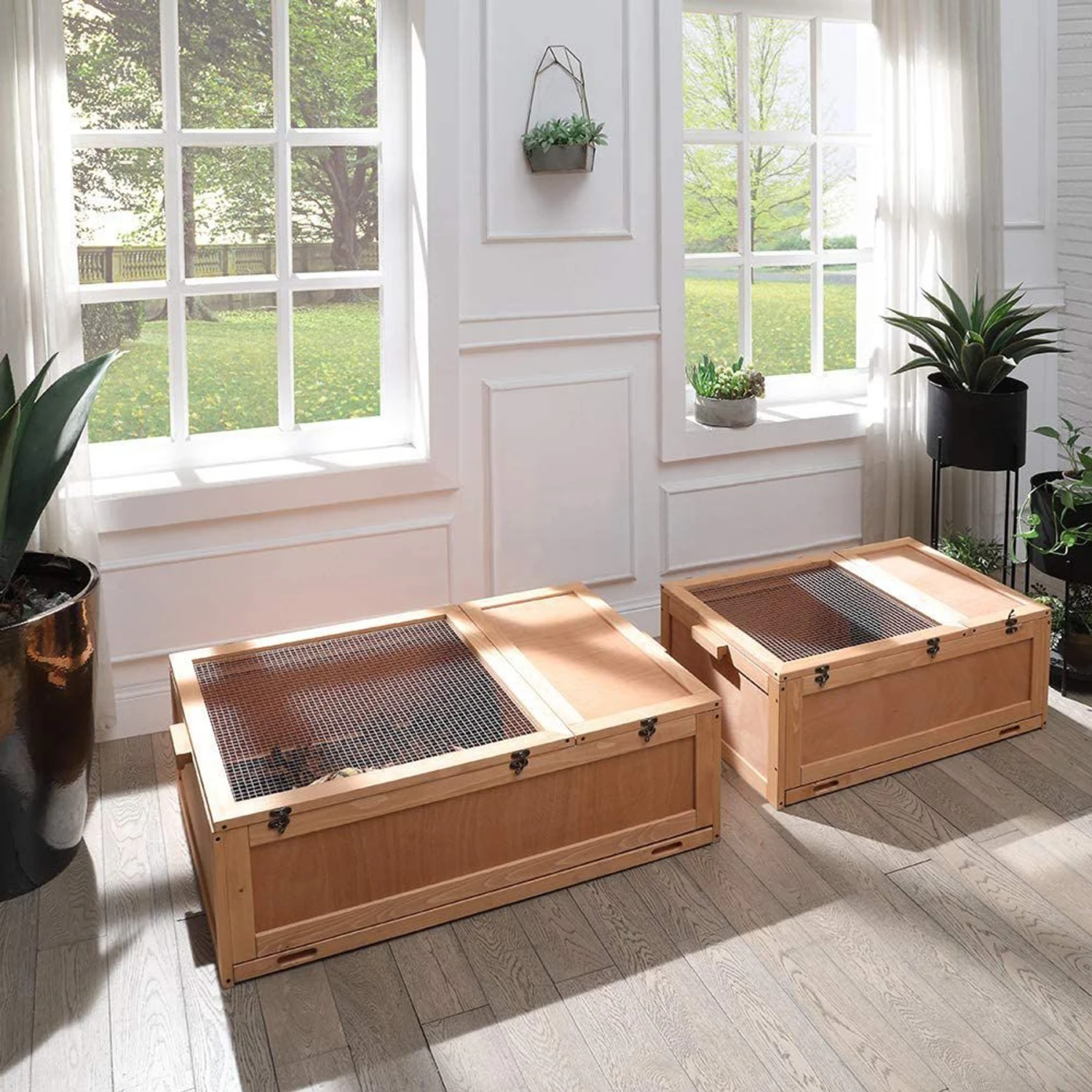 Unipaws Wooden Tortoise House - Image 4