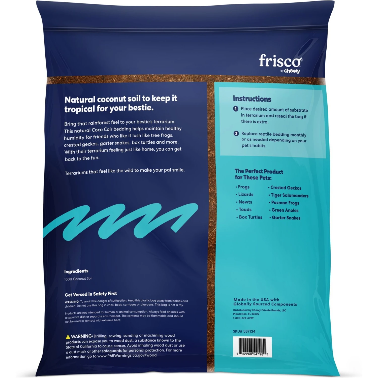 Frisco Coco Coir Reptile Bedding - Image 2