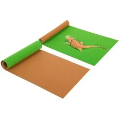 REPTI ZOO Reversible Carpet Substrate Bedding Liner Floor Mat For Reptile Terrarium