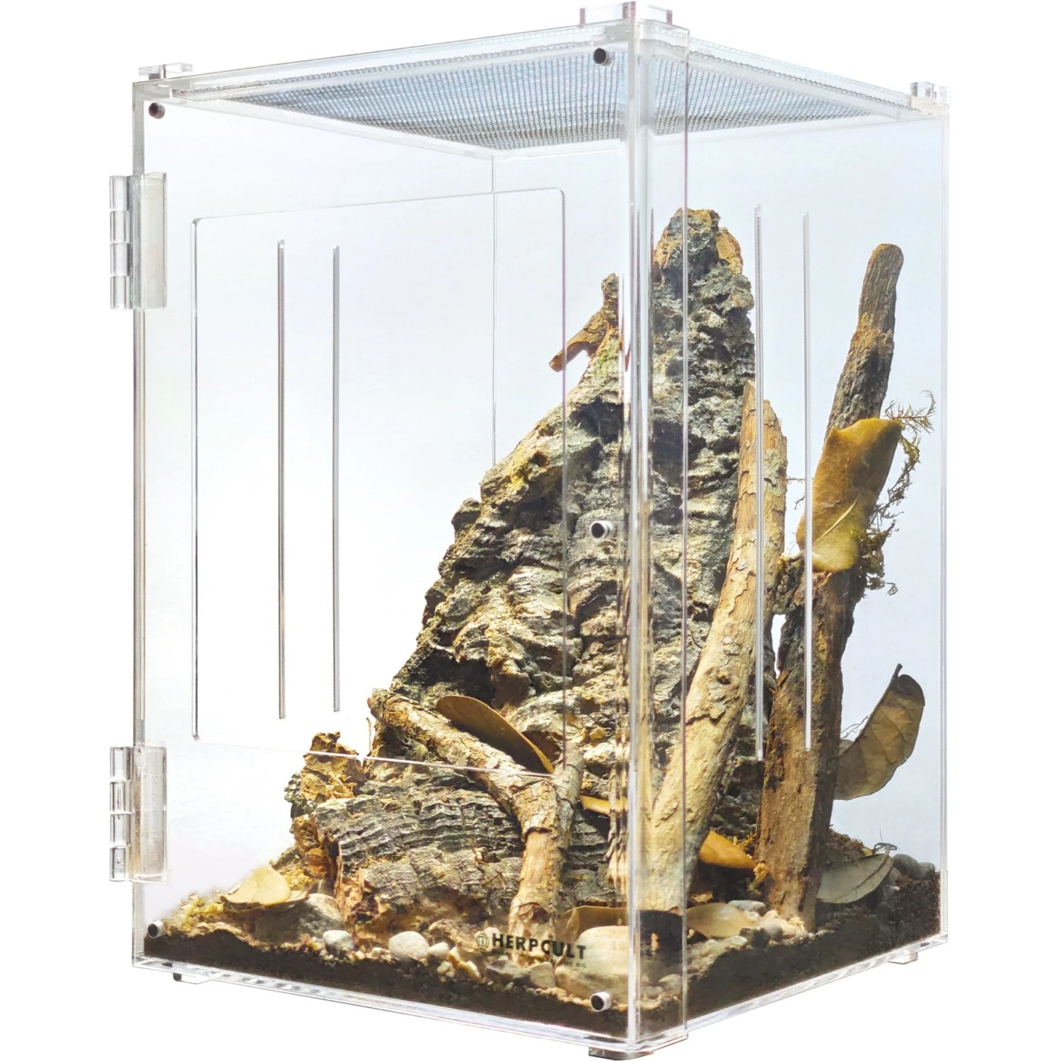 HerpCult Acrylic Front-Opening Reptile Enclosure, 3.3-gal - Image 6