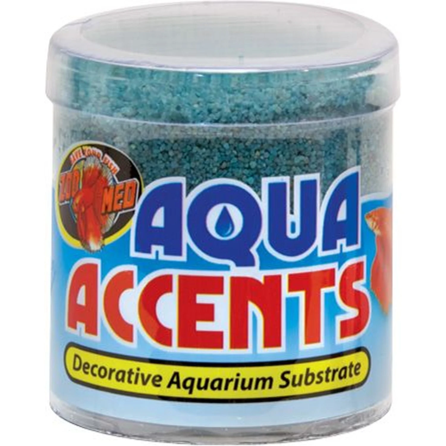 Zoo Med Aqua Accents Terminator Teal Sand Decorative Substrate, 0.5-lb Bag
