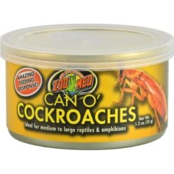 Zoo Med Can O' Cockroaches Reptile Food, 1.2-oz Can