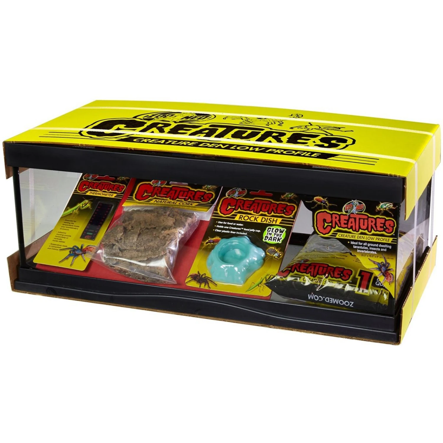 Zoo Med Creatures Den Low Profile Starter Kit, 6-gal - Image 2