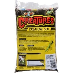 Zoo Med Creatures Soil Reptile Habitat Substrate, 1-qt Bag