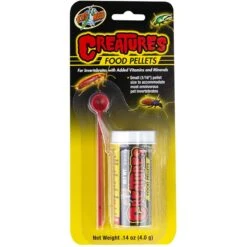 Zoo Med Creatures Reptile Food Pellets, 0.14-oz Bag