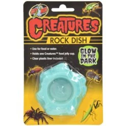 Zoo Med Creatures Rock Dish Reptile Feeder