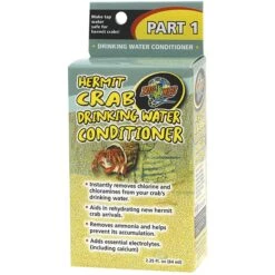 Zoo Med Hermit Crab Drinking Water Conditioner, 2.25-oz Cup