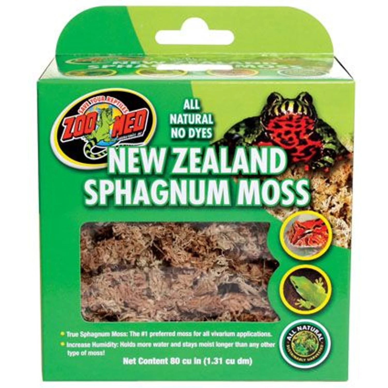 Zoo Med New Zealand Sphagnum Moss Reptile Substrate, 80-in - Image 3