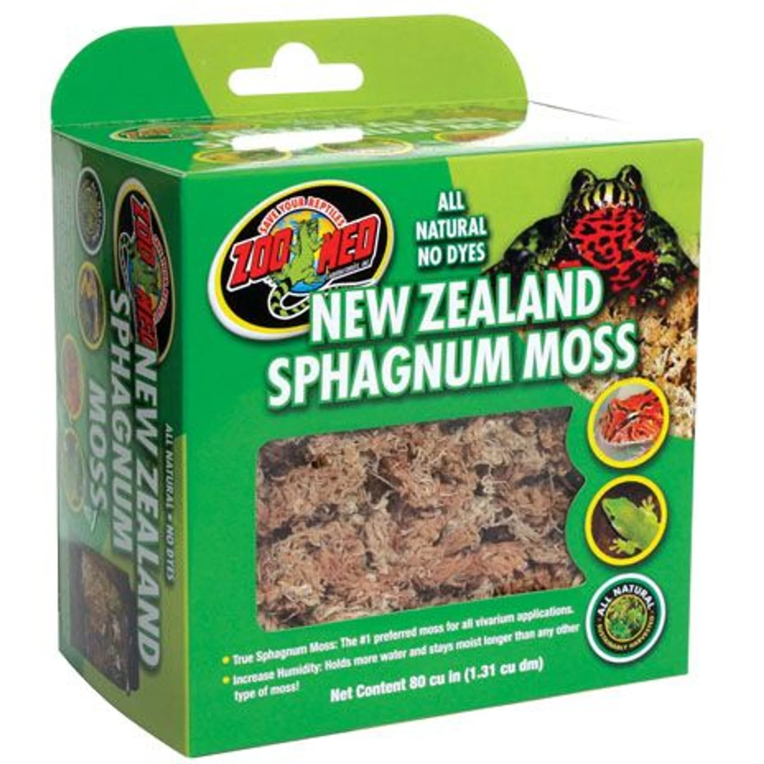 Zoo Med New Zealand Sphagnum Moss Reptile Substrate, 80-in - Image 4