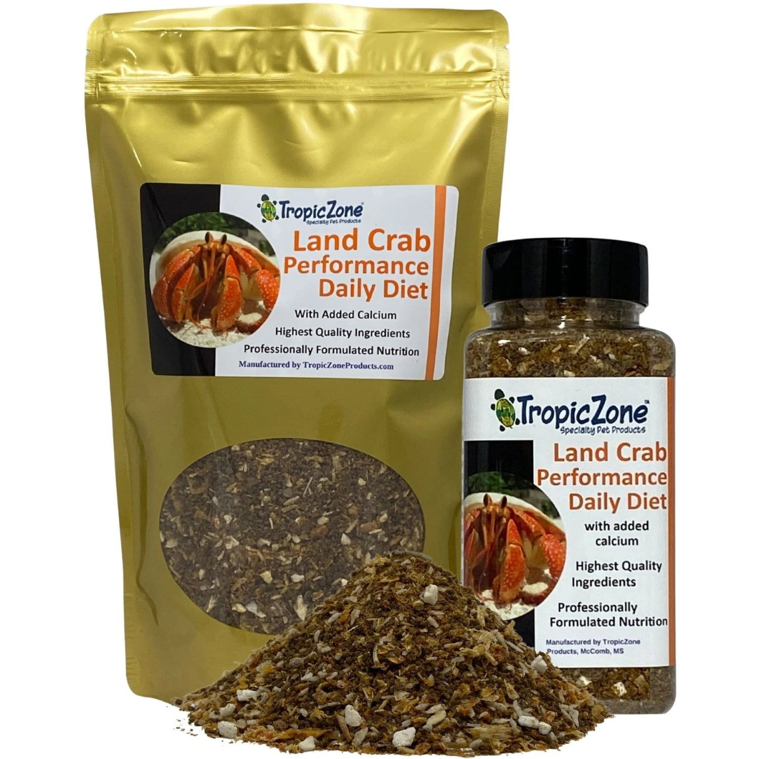 TropicZone Land Crab Performance Daily Diet Reptile Food - Image 5