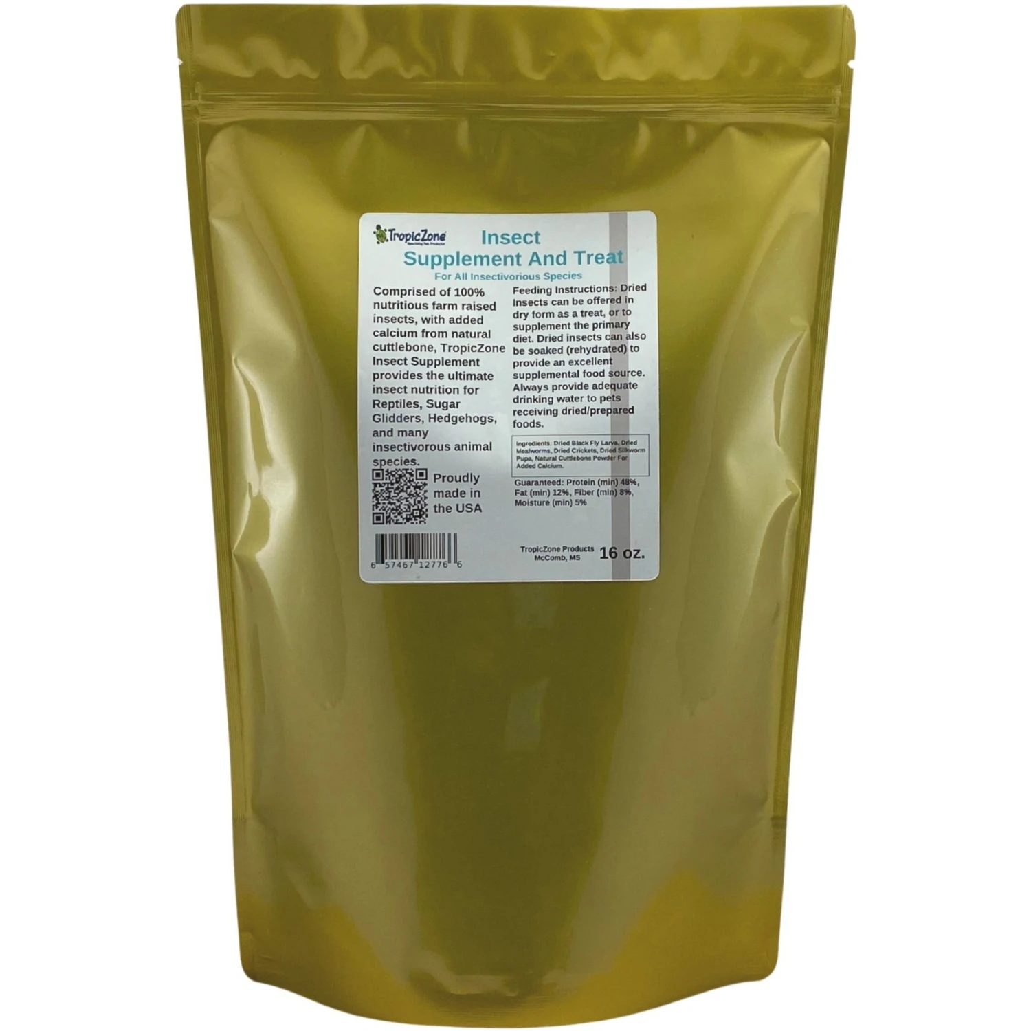 TropicZone Insect Supplement &Treat Reptile Food - Image 2