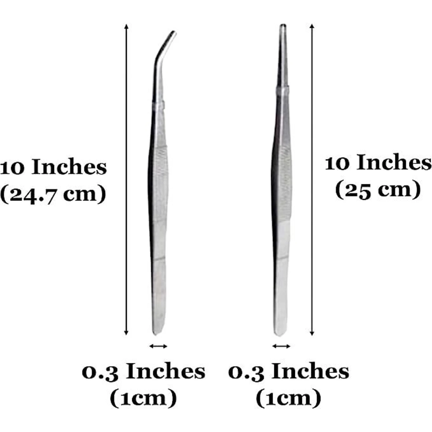 Vila Snake & Bearded Dragon Stainless Steel Reptile Feeding Tongs - Image 6