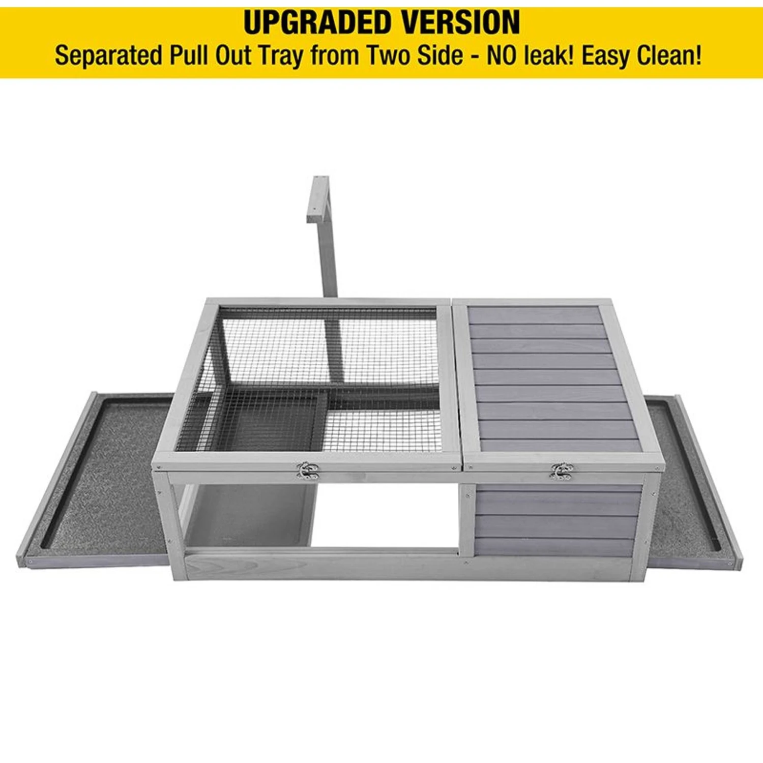 Aivituvin Wooden Tortoise & Reptile Habitat Cage - Image 2