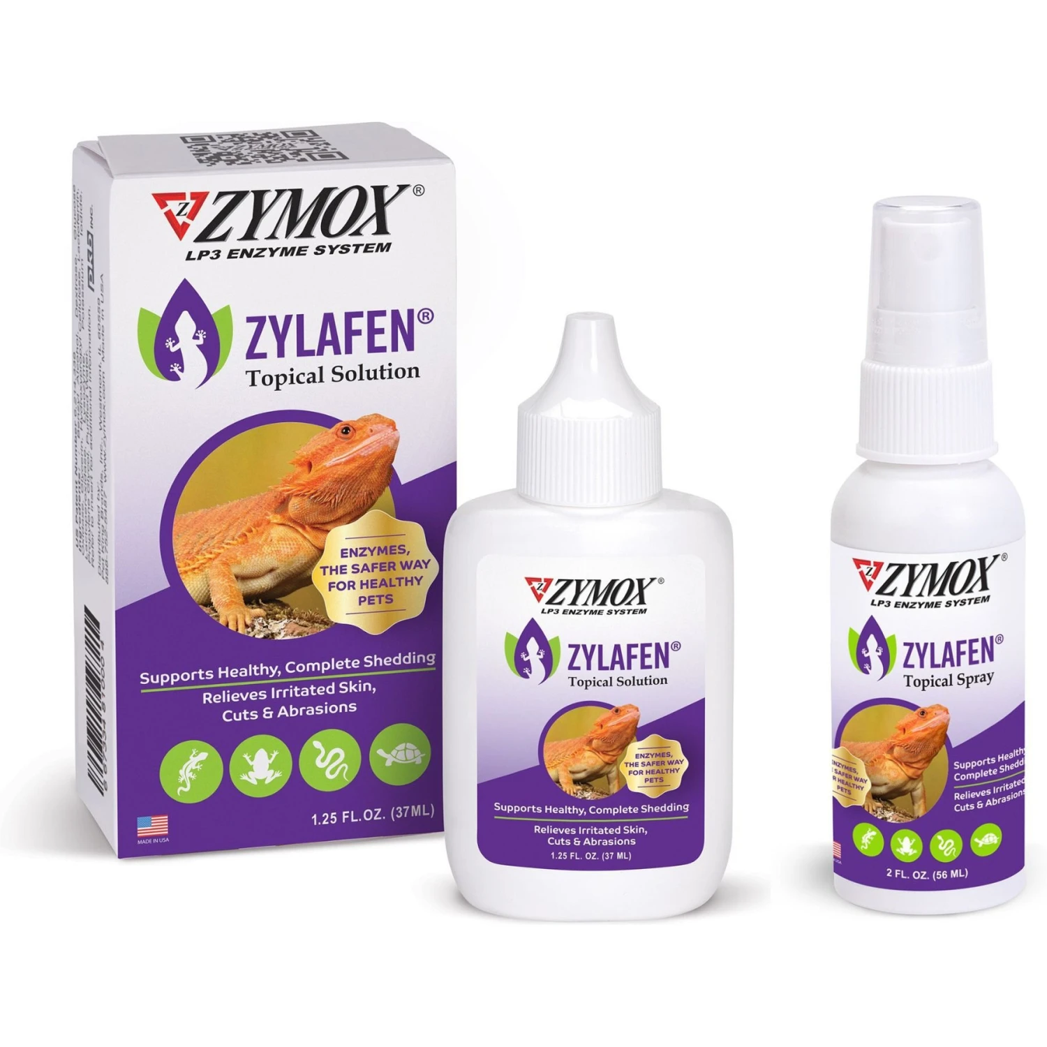 Zymox Zylafen Reptile Topical Solution, 1.25-oz Bottle - Image 5