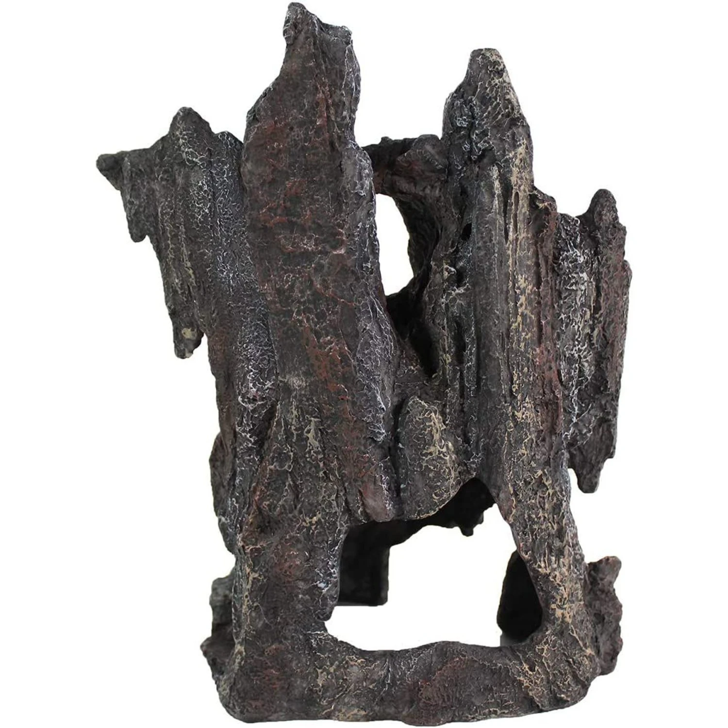 Penn-Plax Reptology Shale Scape Cavernous Cliff Ornament - Image 2