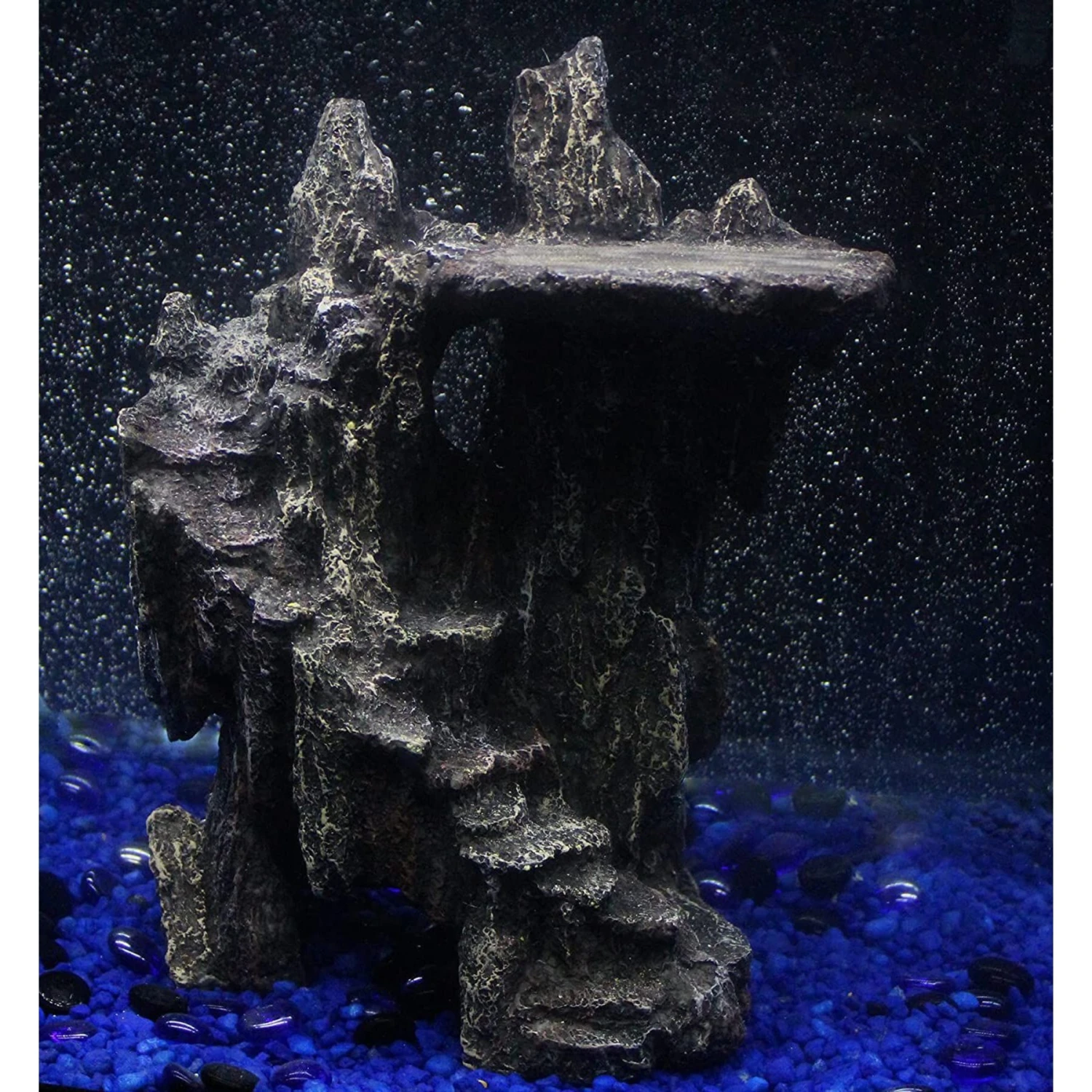 Penn-Plax Reptology Shale Scape Cavernous Cliff Ornament - Image 8