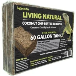 Komodo Coir Chips, Brown, 6 Count, 60-gal