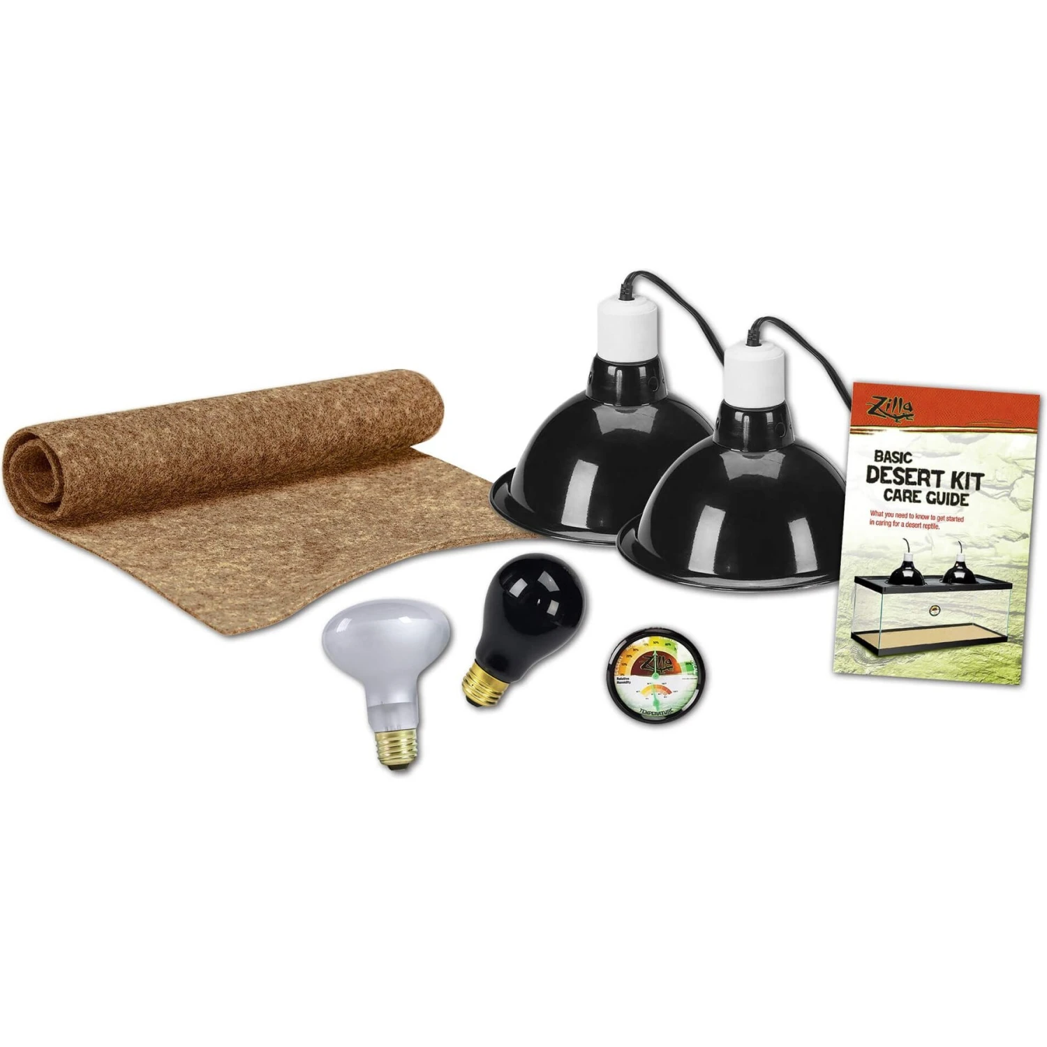 Aqueon Forge Metal Aquarium Stand, Black & Brown & Zilla Desert Reptile Terrarium Starter Kit With Light & Heat - Image 7