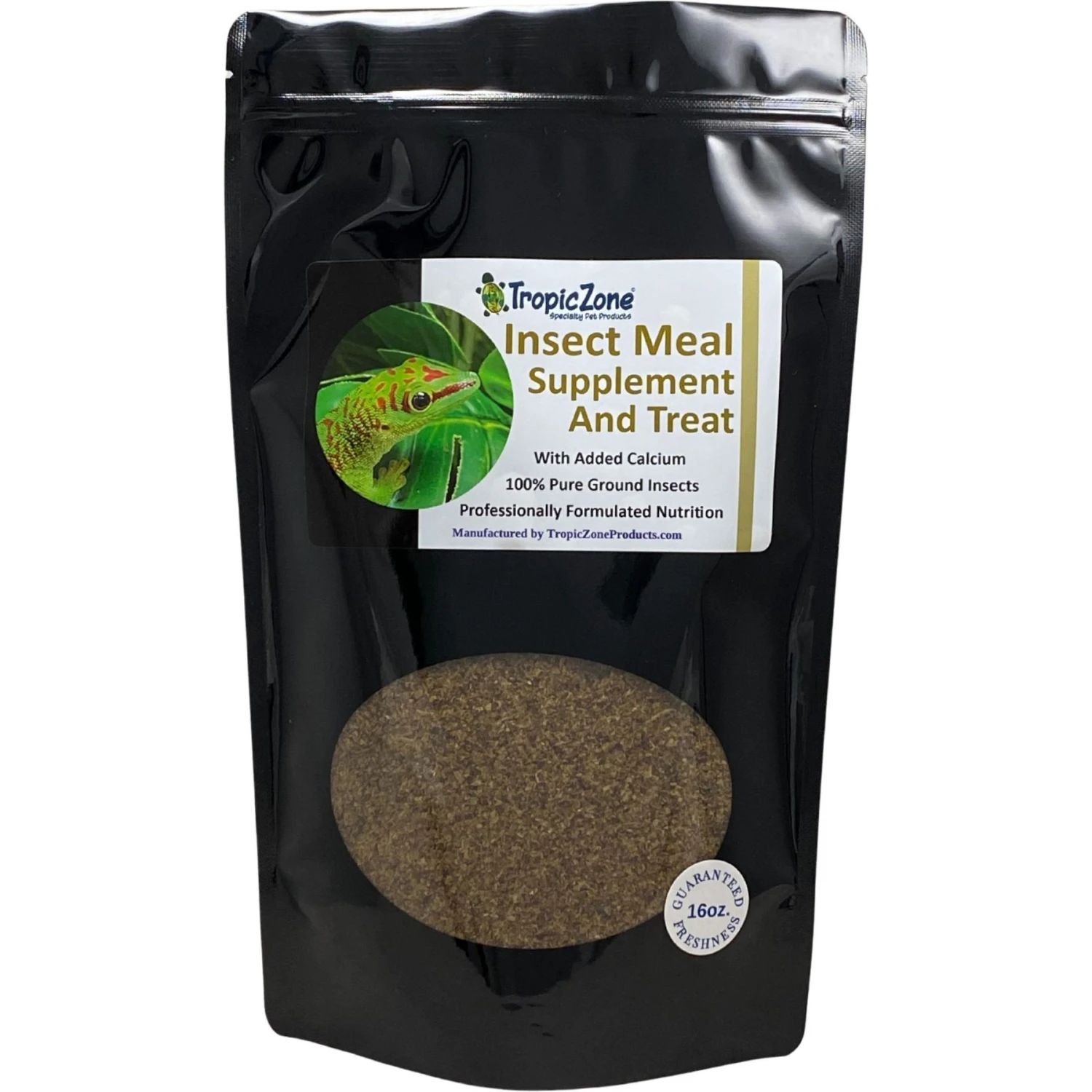 TropicZone Insect Meal Supplement & Treat Reptile Food, 16-oz Bottle