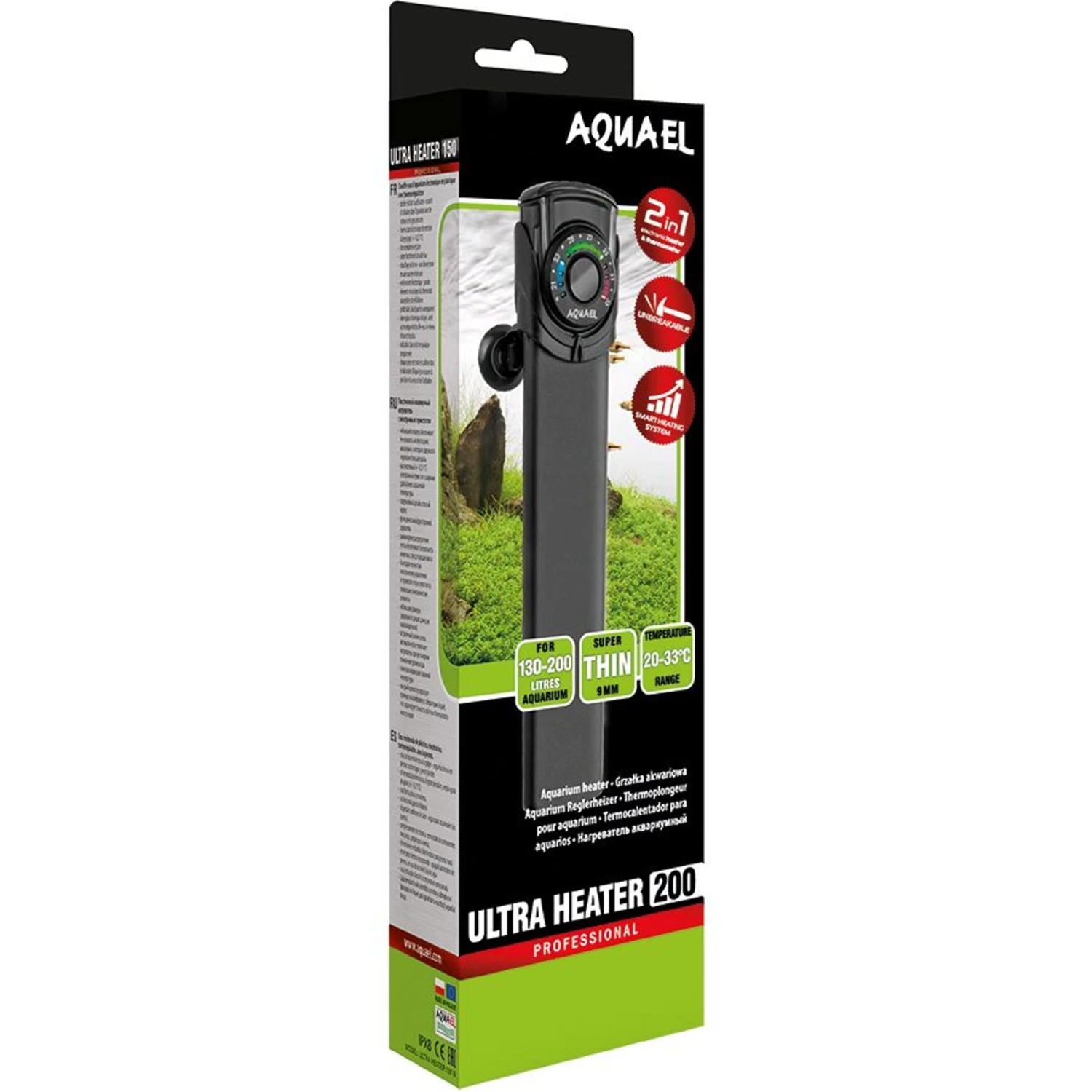 Aquael Ultra 200W Aquarium Heater - Image 2