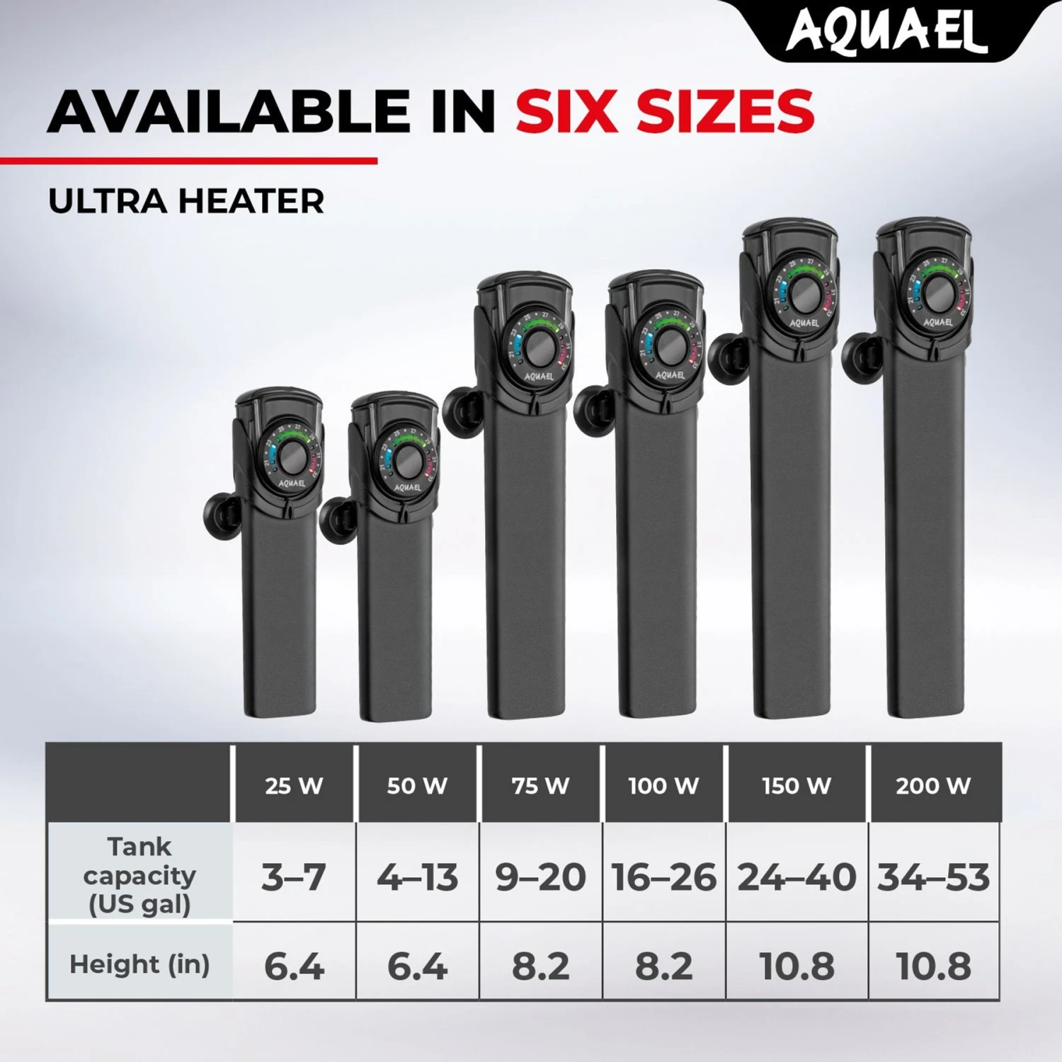 Aquael Ultra 200W Aquarium Heater - Image 6