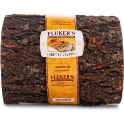 Fluker's Critter Cavern Half Log Reptile Hideout