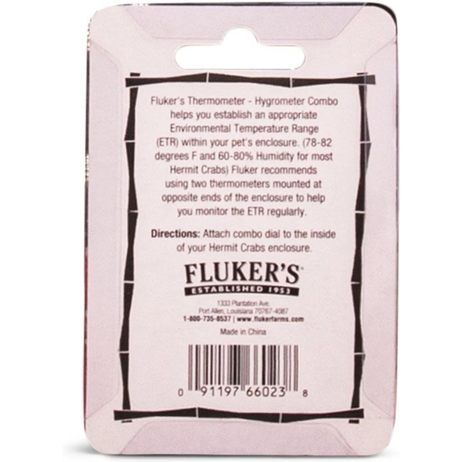 Fluker's Hermit Headquarters Reptile Thermometer - Image 2