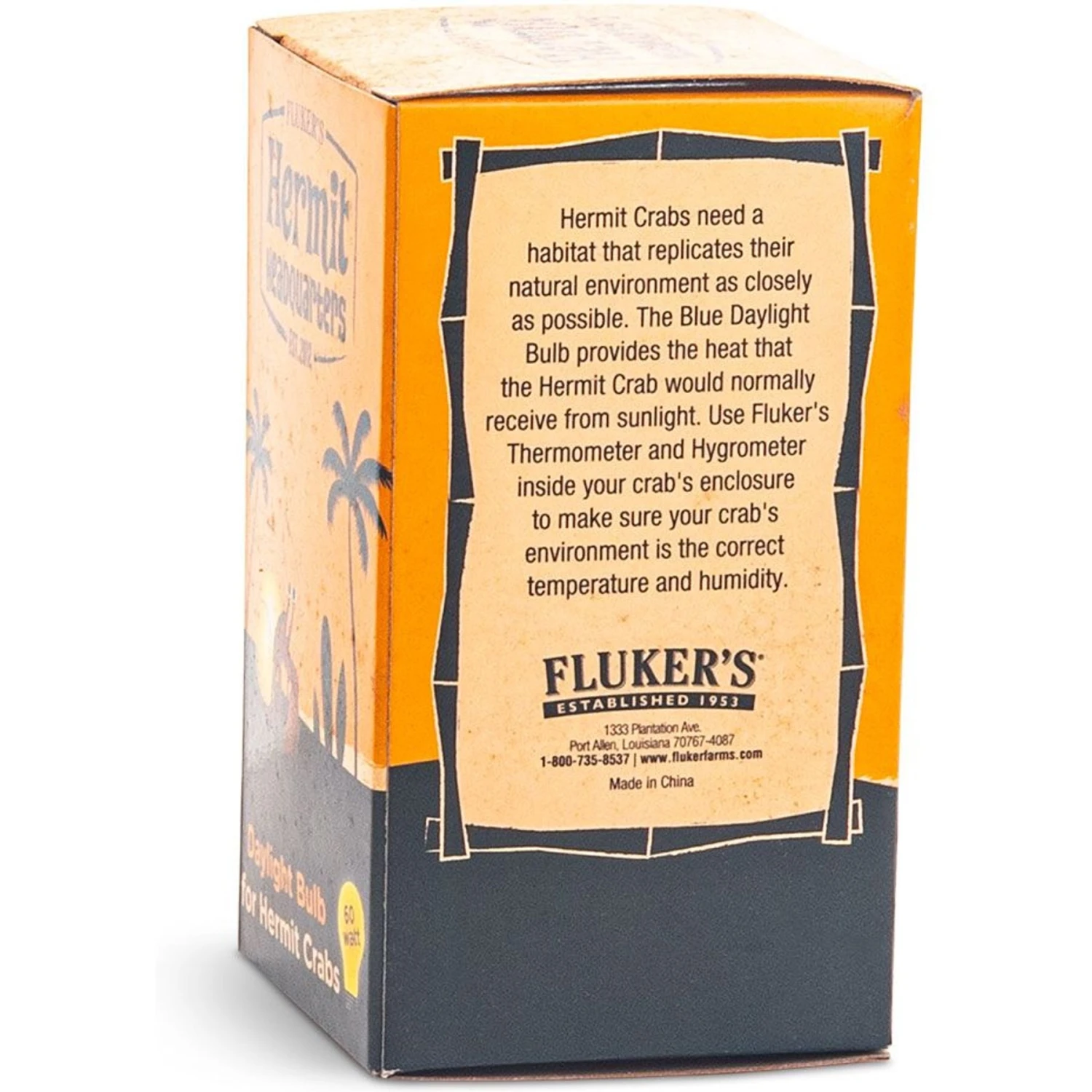 Fluker's Hermit Headquarters Black Incandescent Hermit Crab Bulb - Image 3