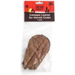 Fluker's Hermit Headquarters Catappa Leaves Reptile, 5 Count