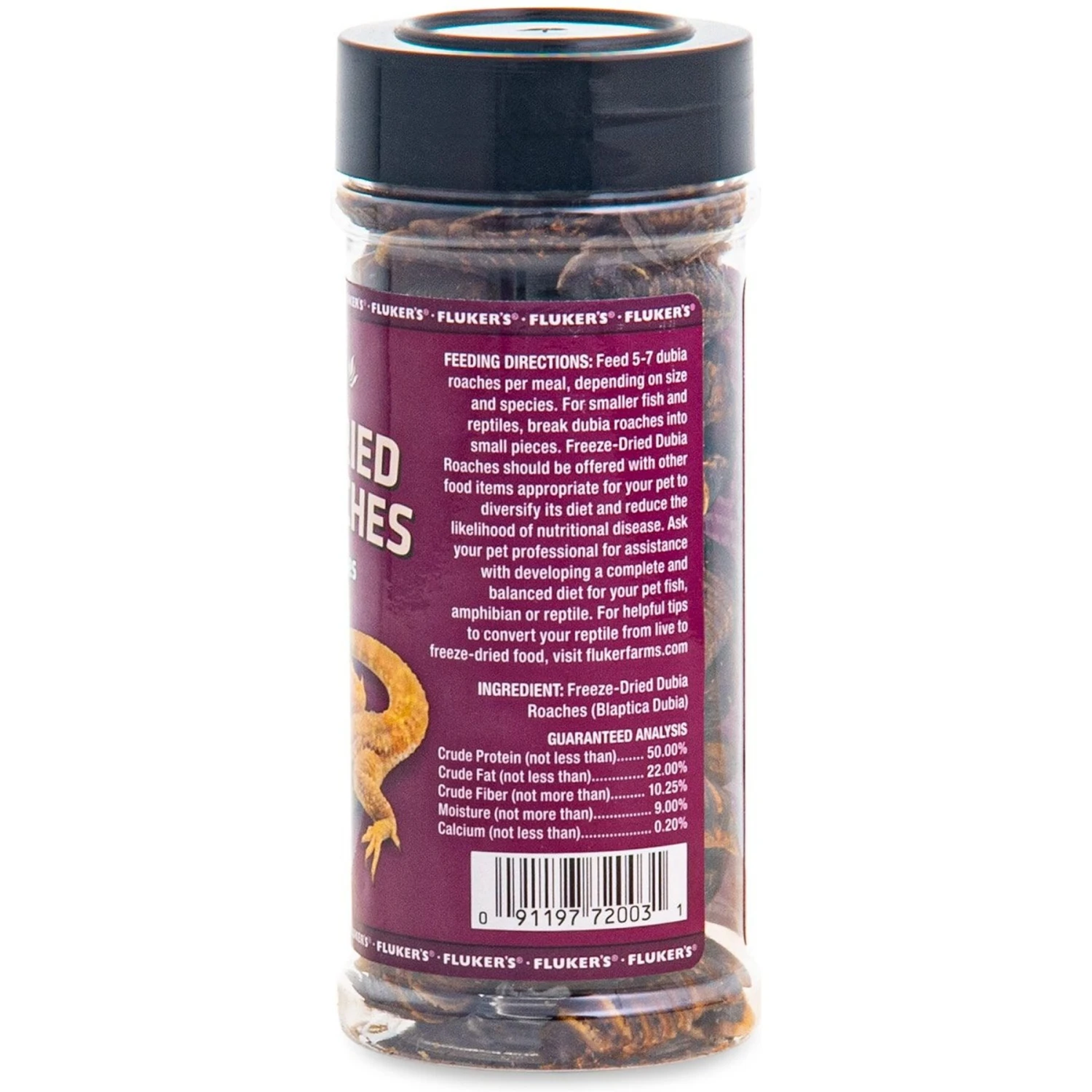 Fluker's Freeze-Dried Dubia Roaches Reptile Food, 1.3-oz Bag - Image 4