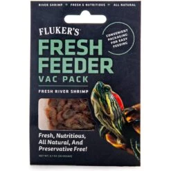 Fluker's Fresh Feeder Vac Pack Shrimp Reptile Food, 0.7-oz Bag