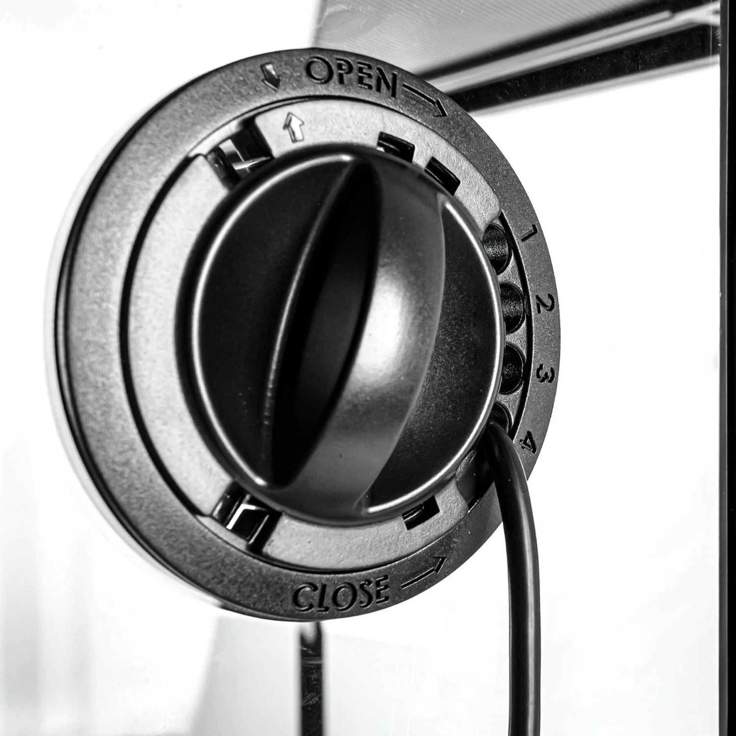 REPTI ZOO Tempered Glass Reptile Terrarium, Black - Image 7