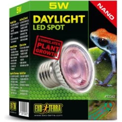 Exo Terra Infrared LED Reptile Basking Spot, Nano, 5-watts