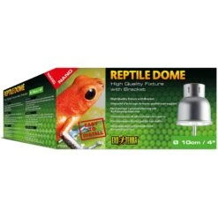 Exo Terra Nano Dome With Support Bracket Reptile Light Fixture