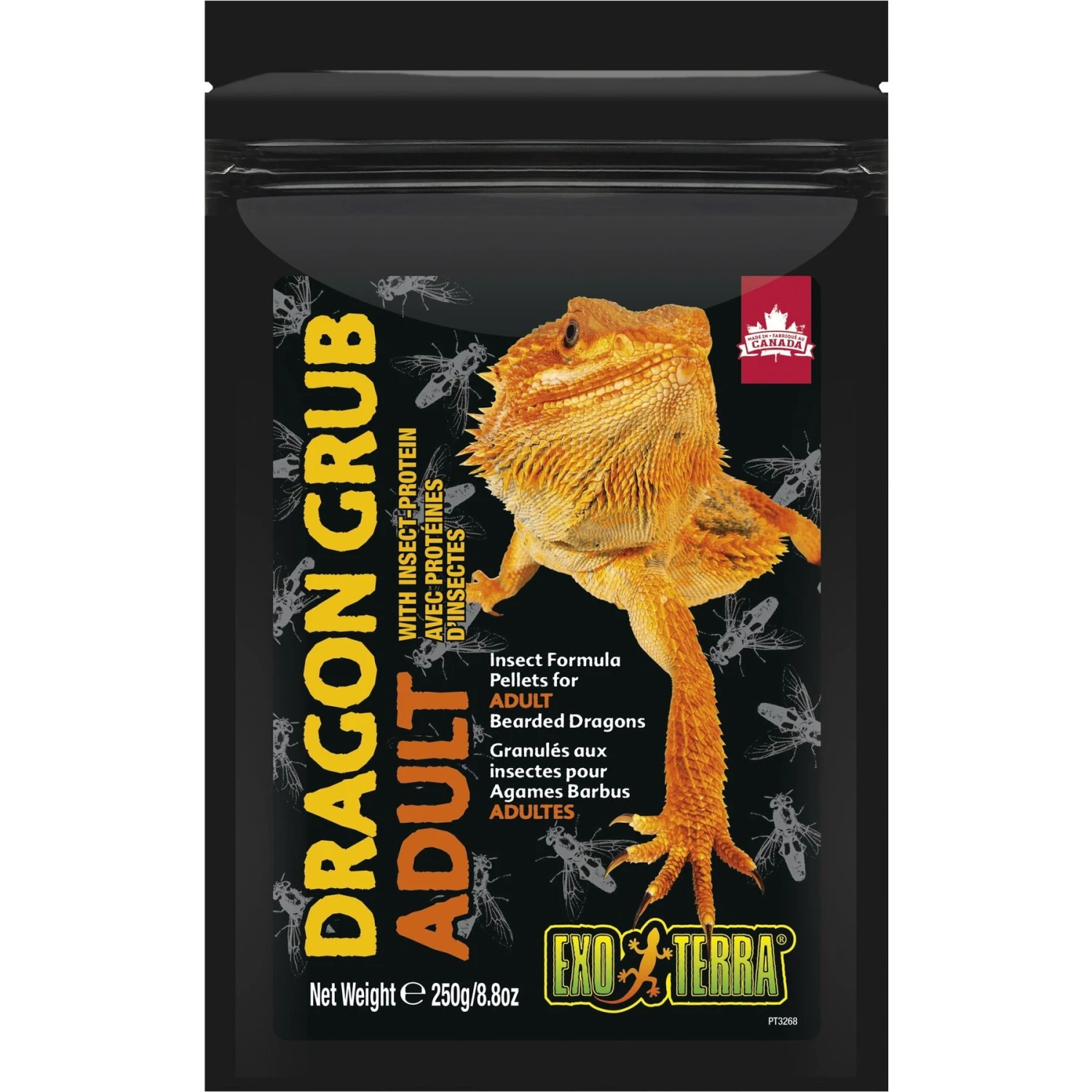 Exo Terra Dragon Food Grub For Adult Bearded Dragons