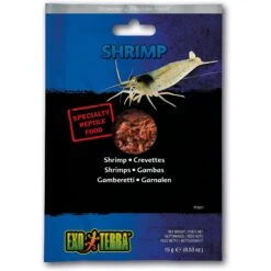 Exo Terra Shrimp Vacuum Packed Reptile Food, 0.53-oz Bag