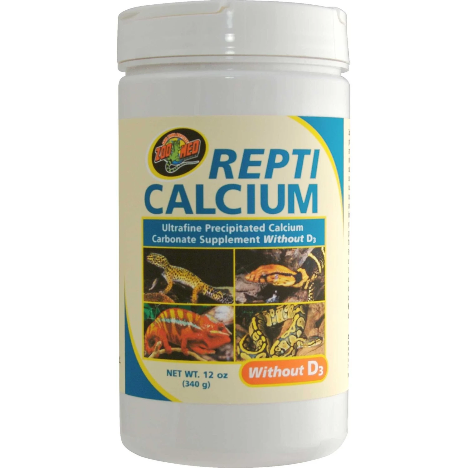 Zoo Med ReptiCalcium Reptile Food, 12-oz Bag